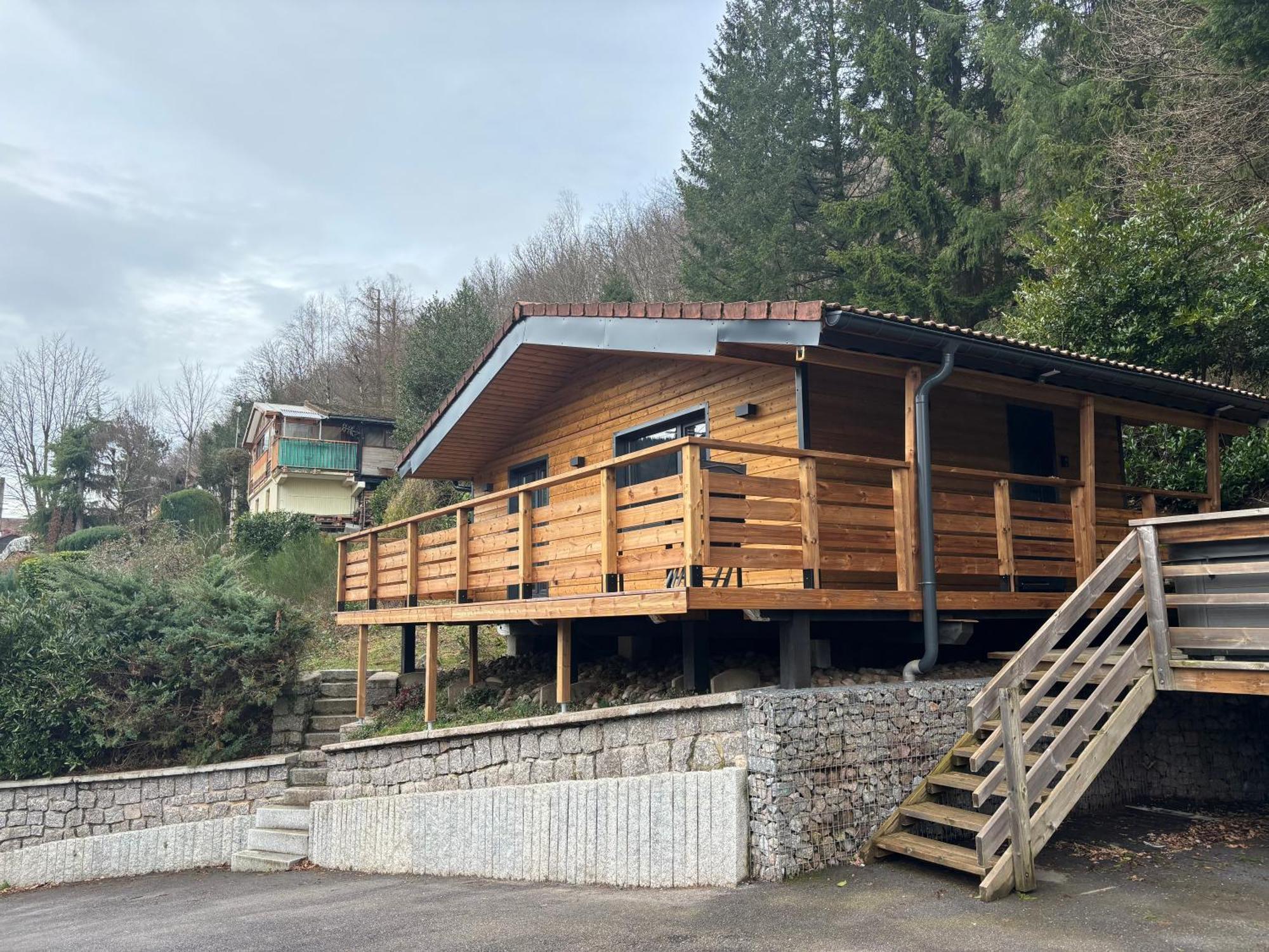 Chalet Du Faubourg & Jacuzzi, Proximite Gerardmer & La Bresse Rochesson Dış mekan fotoğraf