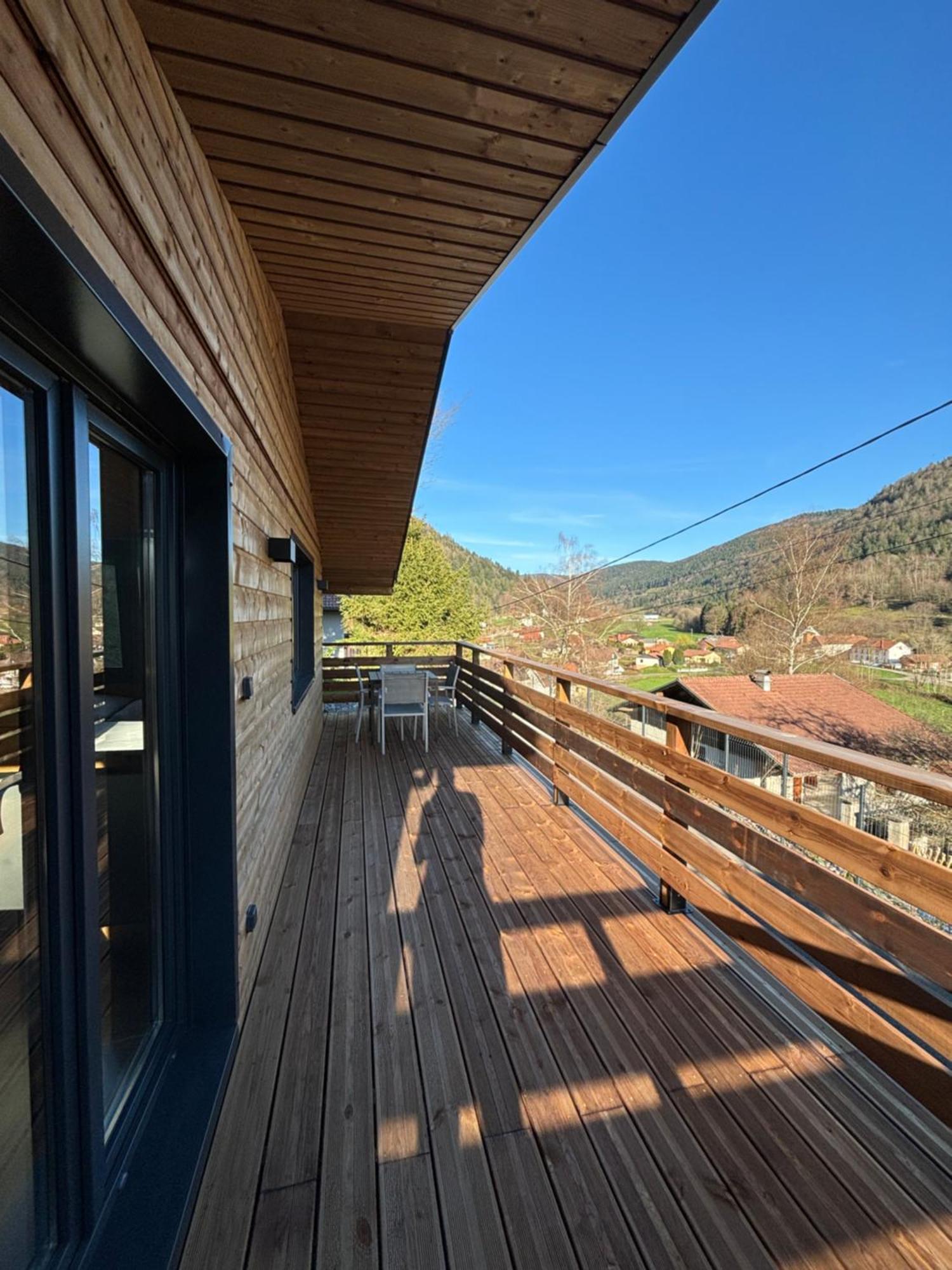 Chalet Du Faubourg & Jacuzzi, Proximite Gerardmer & La Bresse Rochesson Dış mekan fotoğraf